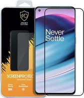 OnePlus Nord CE Screenprotector - MobyDefend Gehard Glas Screensaver - Zwarte Randen - Glasplaatje Geschikt Voor OnePlus Nord CE