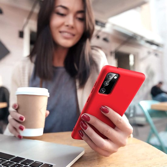 Solid Coque Samsung Galaxy S10 Lite 2020 Soft Touch Silicone Liquide Flexible TPU Caoutchouc - Mist Blue