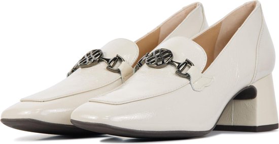 Unisa Dames Suède Pumps / Schoenen - Blokhak hoogte 5 cm - Meleco - Wit -  Maat 41 | bol.com