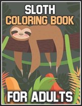 Sloth Coloring Book for Adults