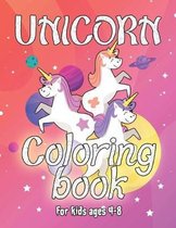 Unicorn Coloring Book for Kids Ages 4-8