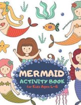 Mermaid Activity Book for Kids Ages 4-8