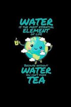 Without water you can't make tea