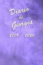 Agenda Scuola 2019 - 2020 - Giorgia