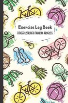 Exercise Log Book Fitness & Strength Tracking Progress