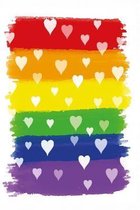 LGBTQ Hearts Notebook
