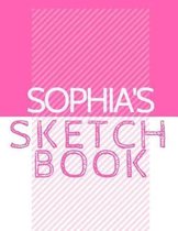 Sophia's Sketchbook: Personalized Crayon Sketchbook with Name