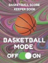 Basketball Score Keeper Book