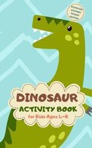 Dinosaur Activity Book for Kids Ages 4-8 Stocking Stuffers Pocket Edition