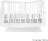 Snuz Snuzkot Babybed Skandi - Wit - meegroeibed