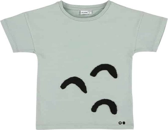 Trixie T-shirt Mountains Junior Katoen Groen Maat 74/80
