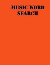 music word search