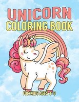Unicorn Coloring Book for Kids Ages 4-8
