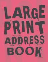 Large Print Address Book