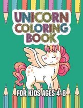 Unicorn Coloring Book for Kids Ages 4-8