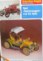 modelbouw, bouwplaat, Opel :Dokterswagen uit 1909, schaal 1;25