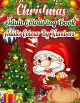 Christmas Adult Colouring Book Adults Colour By Numbers