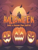 Halloween Livre a Colorier Pour Adultes