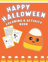 Happy Halloween Coloring And Activity Book