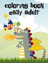 Coloring Book Easy Adult