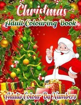 Christmas Adult Colouring Book Adults Colour By Numbers