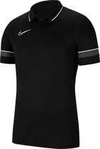 Nike Dri-FIT Academy 21  Sportpolo - Maat S  - Mannen - zwart/grijs/wit