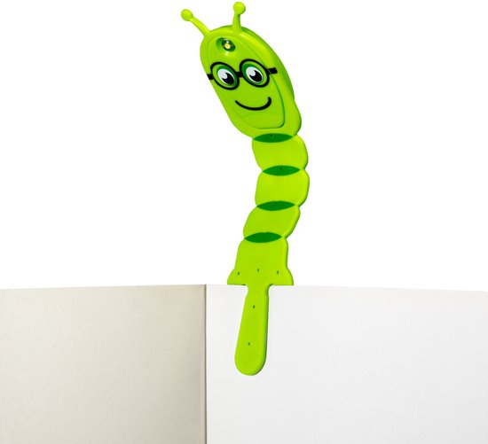 Flexilight leeslampje Boekenworm - Roze van Flex — afbeelding 5