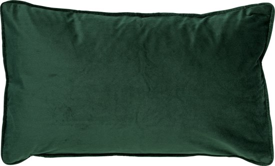 Dutch Decor FINN - Sierkussen 30x50 cm - velvet - lendekussen - Mountain View - donkergroen - Inclusief binnenkussen