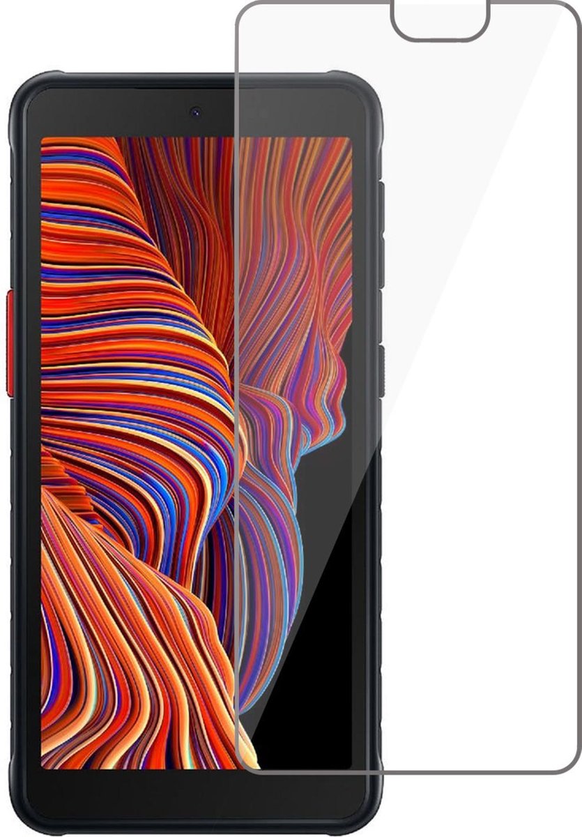 Screenprotector geschikt voor Samsung Galaxy Xcover 5 - Glas Screen Protector