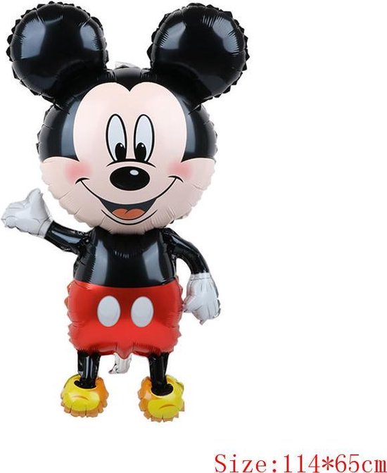 Mickey Mouse Ballon  114 cm - feestdecoratie - Verjaardag  feest,