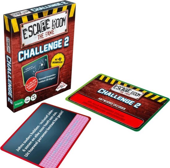Escape Room The Game Challenge 2 kaartspel
