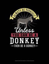 Always Be Yourself Unless You Can Be a Donkey Then Be a Donkey