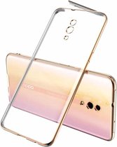 Voor OPPO Reno GKK Phantom TPU + Plating beschermhoes (roze)