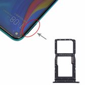 SIM-kaartlade + SIM-kaartlade / Micro SD-kaartlade voor Huawei Enjoy 10 Plus (zwart)