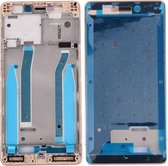 Frontbehuizing LCD Frame Bezel voor Xiaomi Redmi 3 (goud)