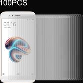 100 stuks Xiaomi Mi 5x / A1 0,26 mm 9H oppervlaktehardheid 2,5D explosieveilige volledig scherm gehard glas film
