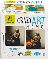 Ludattica Memory Crazy Art Junior Karton 40 Kaarten