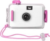 SUC4 5m waterdichte retro filmcamera Mini-richt-en-schietcamera voor kinderen (wit)