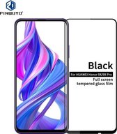 PINWUYO 9H 2.5D volledig scherm gehard glasfilm voor Huawei Honor 9X / 9X Pro (zwart)