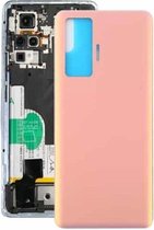 Batterij-achterklep voor Vivo X50 5G / V2001A (roze)