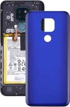 Batterij-achterklep voor Motorola Moto G9 Play / Moto G9 (India) (paars)