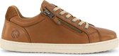 Travelin Roanne - Sportieve Leren Dames schoen - Cognac - Maat 39