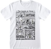 Drawings Legend of Zelda T-Shirt L