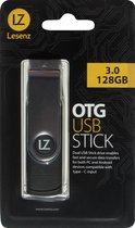 Lesenz OTG USB-Stick USB-C/USB-A 3.0 128GB (Geschikt voor Macbook Air/Pro, Windows, PC & Android Smart apparaten)