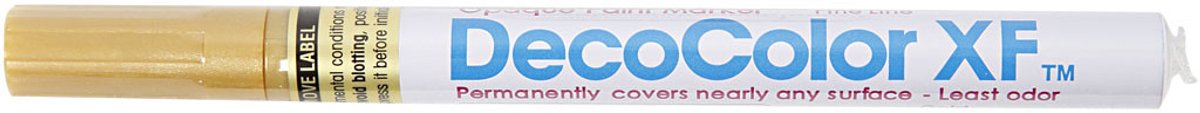 Deco Stift, lijndikte 1,2 mm, goud, 1 stuk
