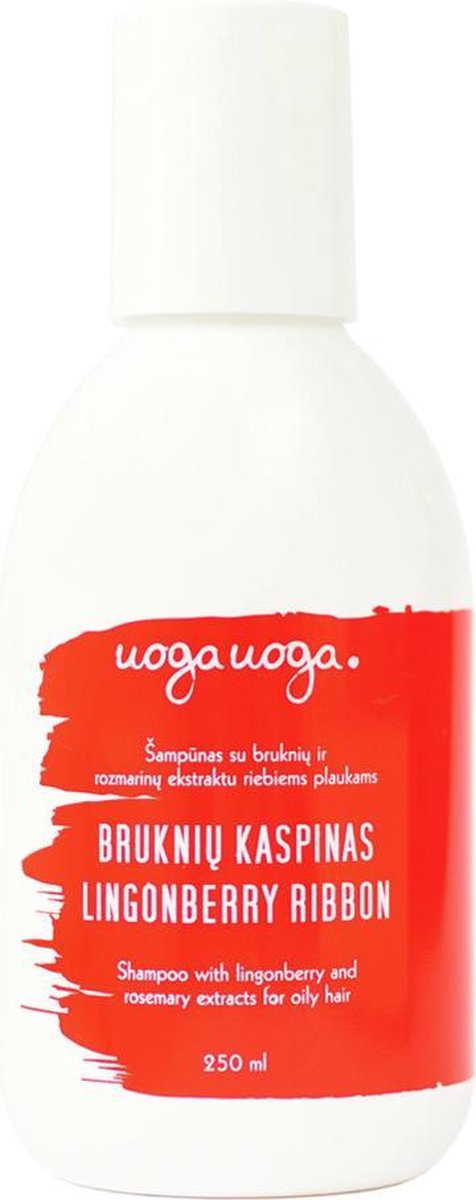 Uoga Uoga Shampoo Vegan Lingonberry Ribbon – voor Vet Haar