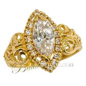 Dames ring 22 karaat