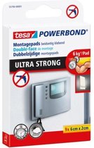 Montage pad tesa ultra strong dubbelz 2x6cm 9st | Blister a 1 rol