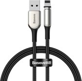Baseus Geweven Nylon USB naar Lightning Magnetische Kabel 1M - 2 A