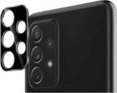 Geschikt Voor Samsung Galaxy A72 Camera Lens Protector - Fonu Camera Protector - A72 Cameralens Protector - Gehard Glas - Zwart